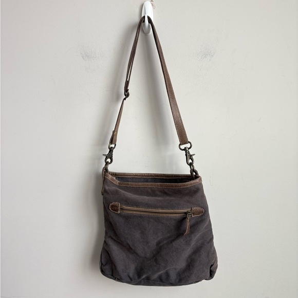 Myra Bag Navy Kilim Shoulder Bag - Picture 5 of 8